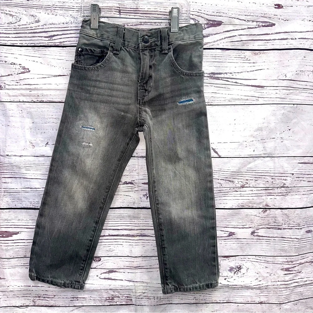 Baby Gap Grey Straight Fit Jeans Size 4